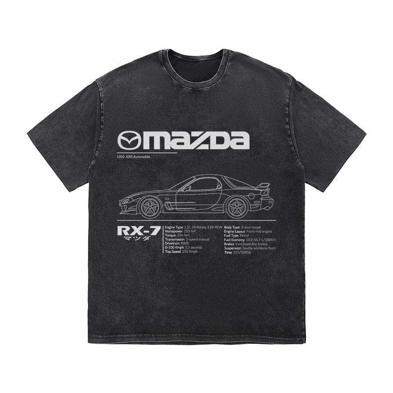 RDMCLOTHINGART tapestry hoodie SPORT CARS HEAVY COTTON TEES-9524