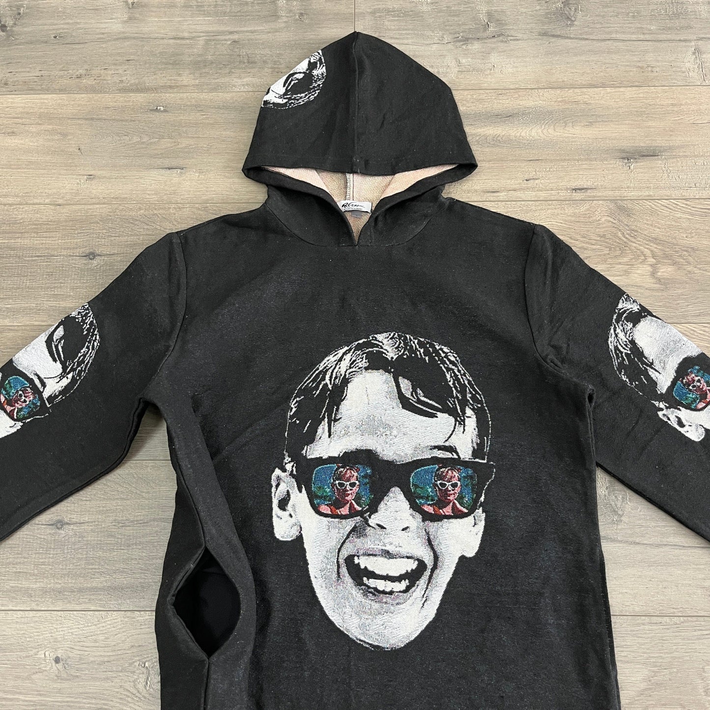 RDMCLOTHINGART tapestry hoodie SQUINT TAPESTRY HOODIE