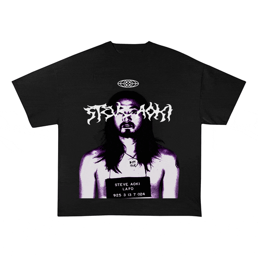 RDMCLOTHINGART tapestry hoodie STEVE AOKI HEAVY WEIGHT COTTON TEE-8919