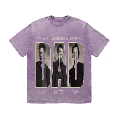 RDMCLOTHINGART tapestry hoodie SUPERNATURAL HEAVY WEIGHT COTTON TEE-8817