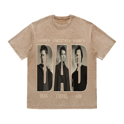 RDMCLOTHINGART tapestry hoodie SUPERNATURAL HEAVY WEIGHT COTTON TEE-8817