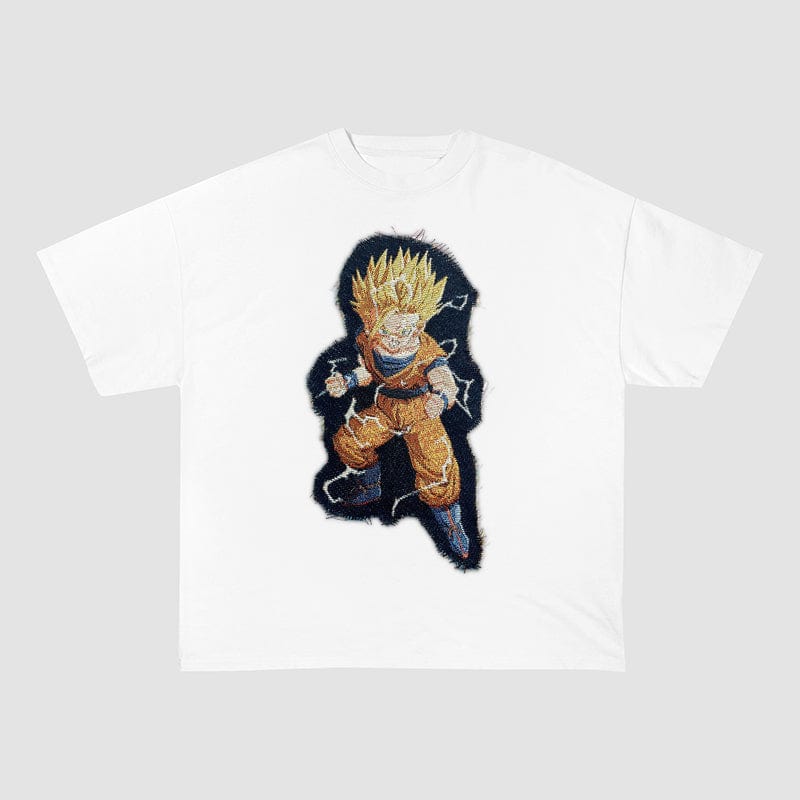 SuperSaiyan HEAVY COTTON TEES-8134 - RDMCLOTHINGART