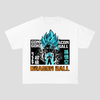SuperSaiYanBlue HEAVY COTTON TEES-8194 - RDMCLOTHINGART