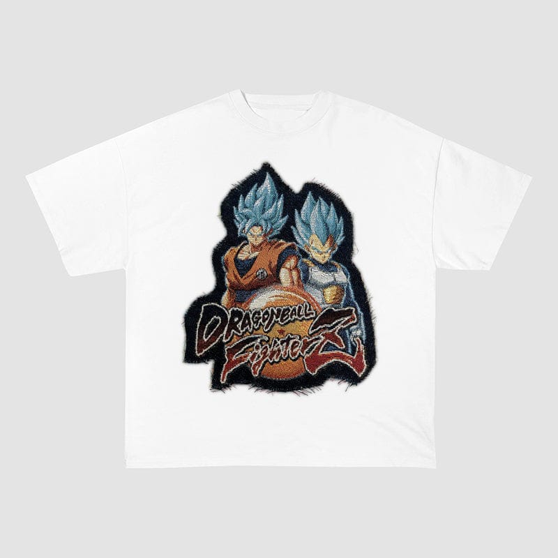 SuperSaiyanGoku&Vegeta HEAVY COTTON TEES-8163 - RDMCLOTHINGART