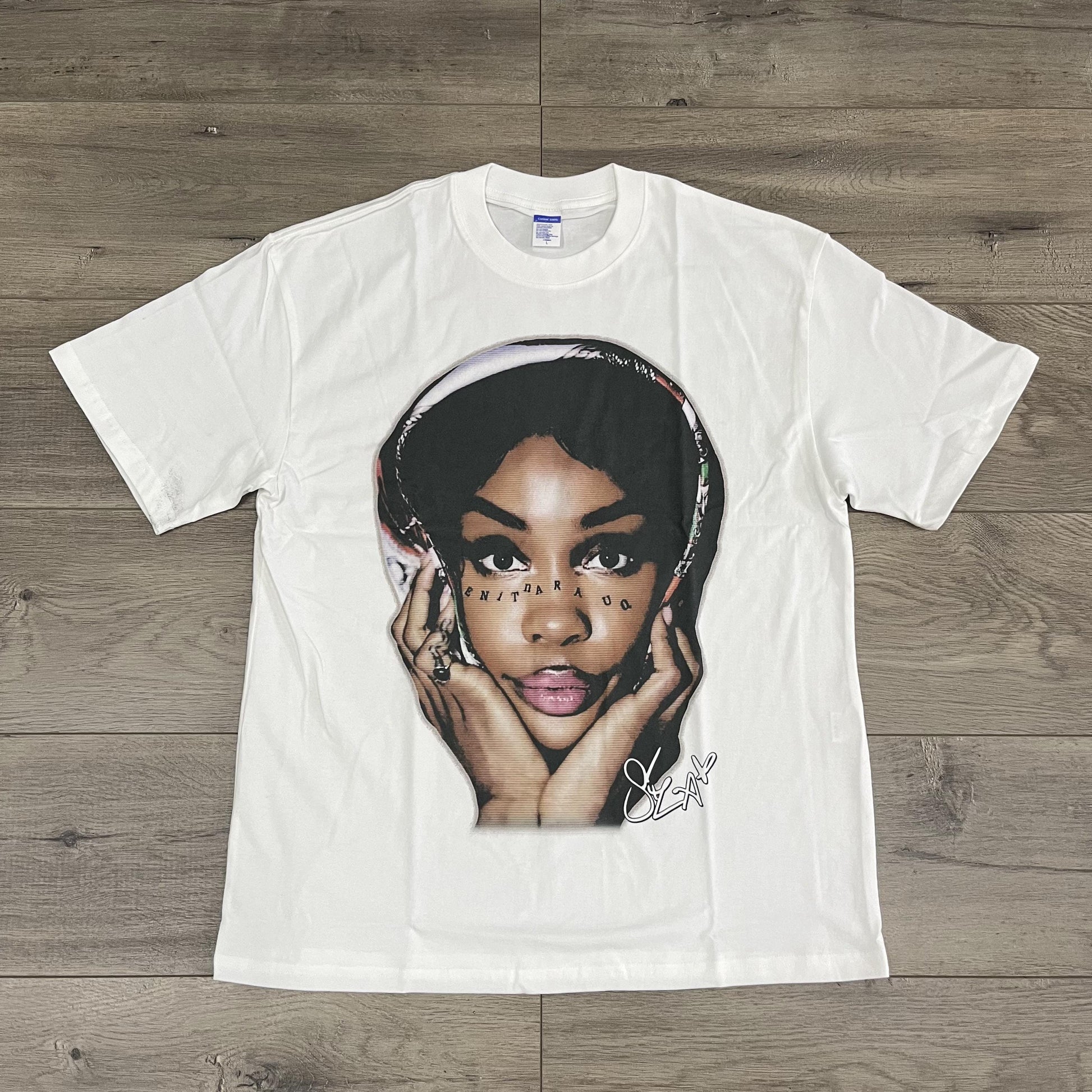 SZA HEAVEY WEIGHT COTTON TEE-8002 - RDMCLOTHINGART