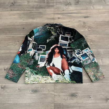 RDMCLOTHINGART tapestry hoodie SZA V2 TAPESTRY JACKET