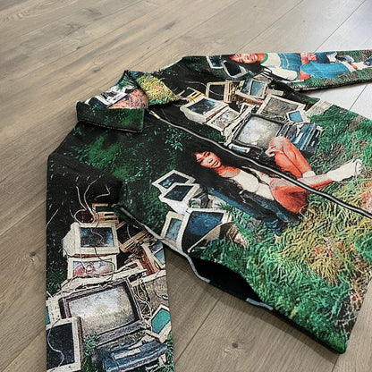 RDMCLOTHINGART tapestry hoodie SZA V2 TAPESTRY JACKET