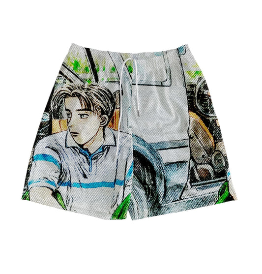 RDMCLOTHINGART tapestry hoodie TAKUMI FUJIWARA TAPESTRY SHORTS