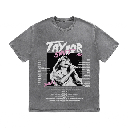 RDMCLOTHINGART tapestry hoodie TAYLOR SWIFT HEAVY WEIGHT COTTON TEE-8920