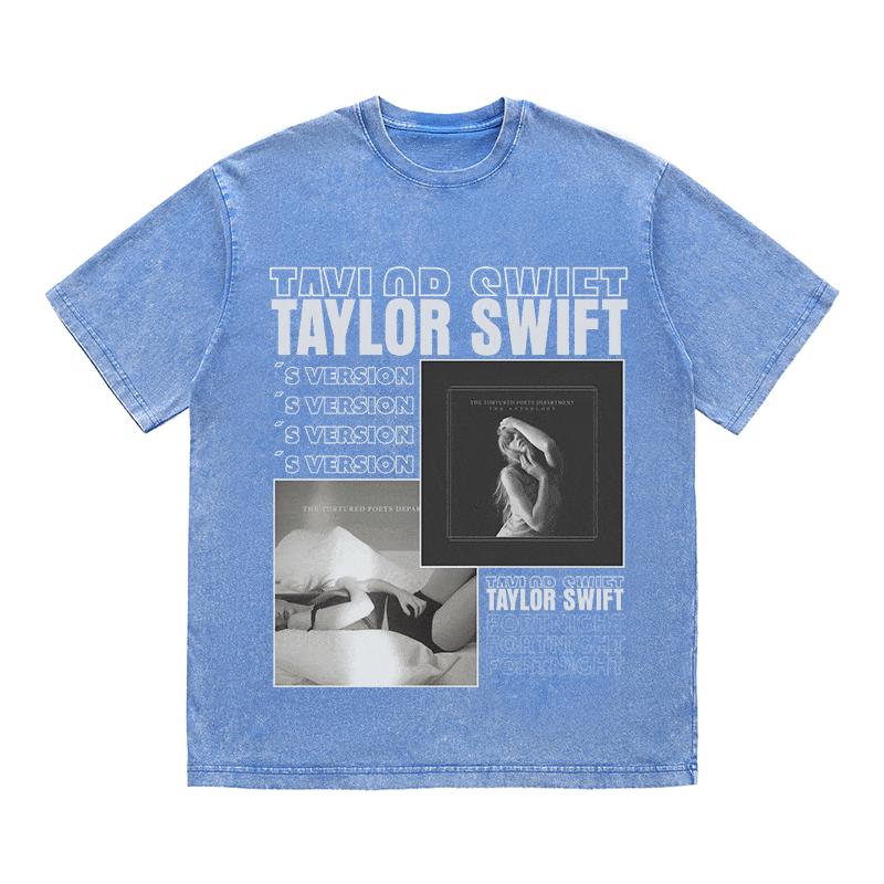 RDMCLOTHINGART tapestry hoodie TAYLOR SWIFT HEAVY WEIGHT COTTON TEE-9021