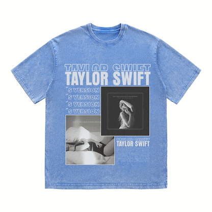 RDMCLOTHINGART tapestry hoodie TAYLOR SWIFT HEAVY WEIGHT COTTON TEE-9021
