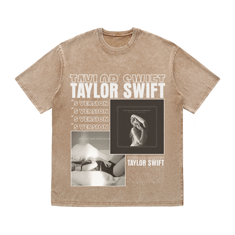 RDMCLOTHINGART tapestry hoodie TAYLOR SWIFT HEAVY WEIGHT COTTON TEE-9021