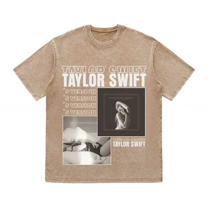 RDMCLOTHINGART tapestry hoodie TAYLOR SWIFT HEAVY WEIGHT COTTON TEE-9021