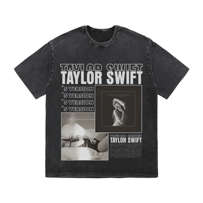 RDMCLOTHINGART tapestry hoodie TAYLOR SWIFT HEAVY WEIGHT COTTON TEE-9021
