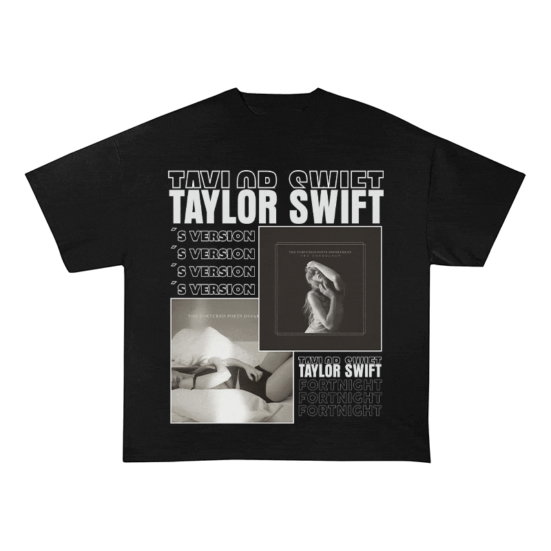 RDMCLOTHINGART tapestry hoodie TAYLOR SWIFT HEAVY WEIGHT COTTON TEE-9021