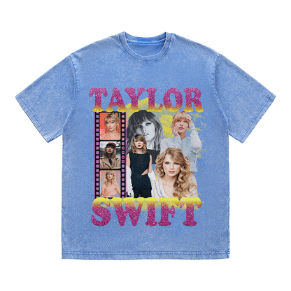 RDMCLOTHINGART tapestry hoodie TAYLOR SWIFT HEAVY WEIGHT COTTON TEE-9137