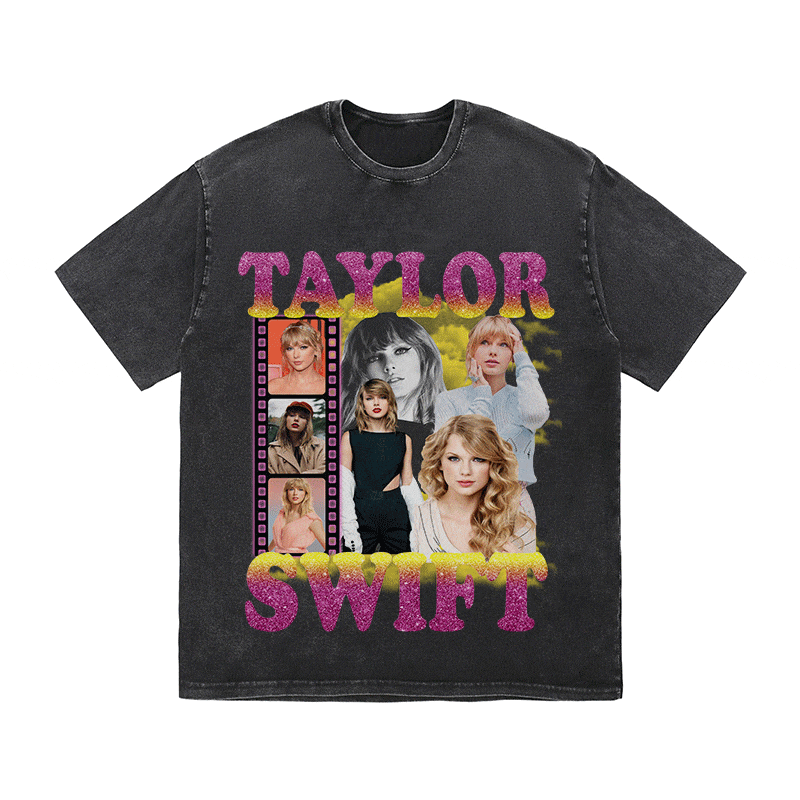 RDMCLOTHINGART tapestry hoodie TAYLOR SWIFT HEAVY WEIGHT COTTON TEE-9137