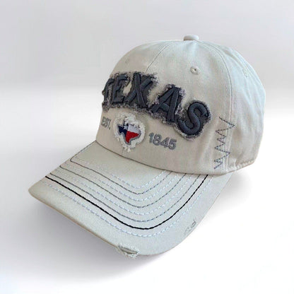 RDMCLOTHINGART Beige tapestry hoodie TEXAS DESIGN CAPS-60044