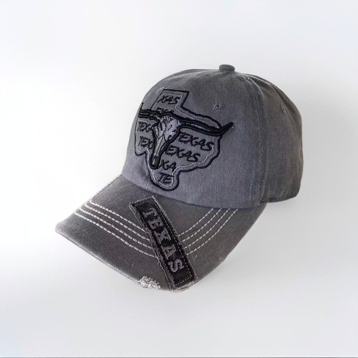 RDMCLOTHINGART light gray tapestry hoodie TEXAS DESIGN CAPS-60045