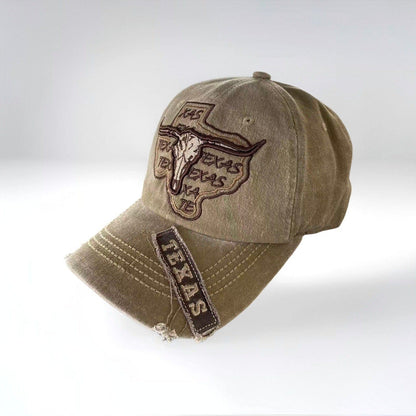 RDMCLOTHINGART khaki tapestry hoodie TEXAS DESIGN CAPS-60045