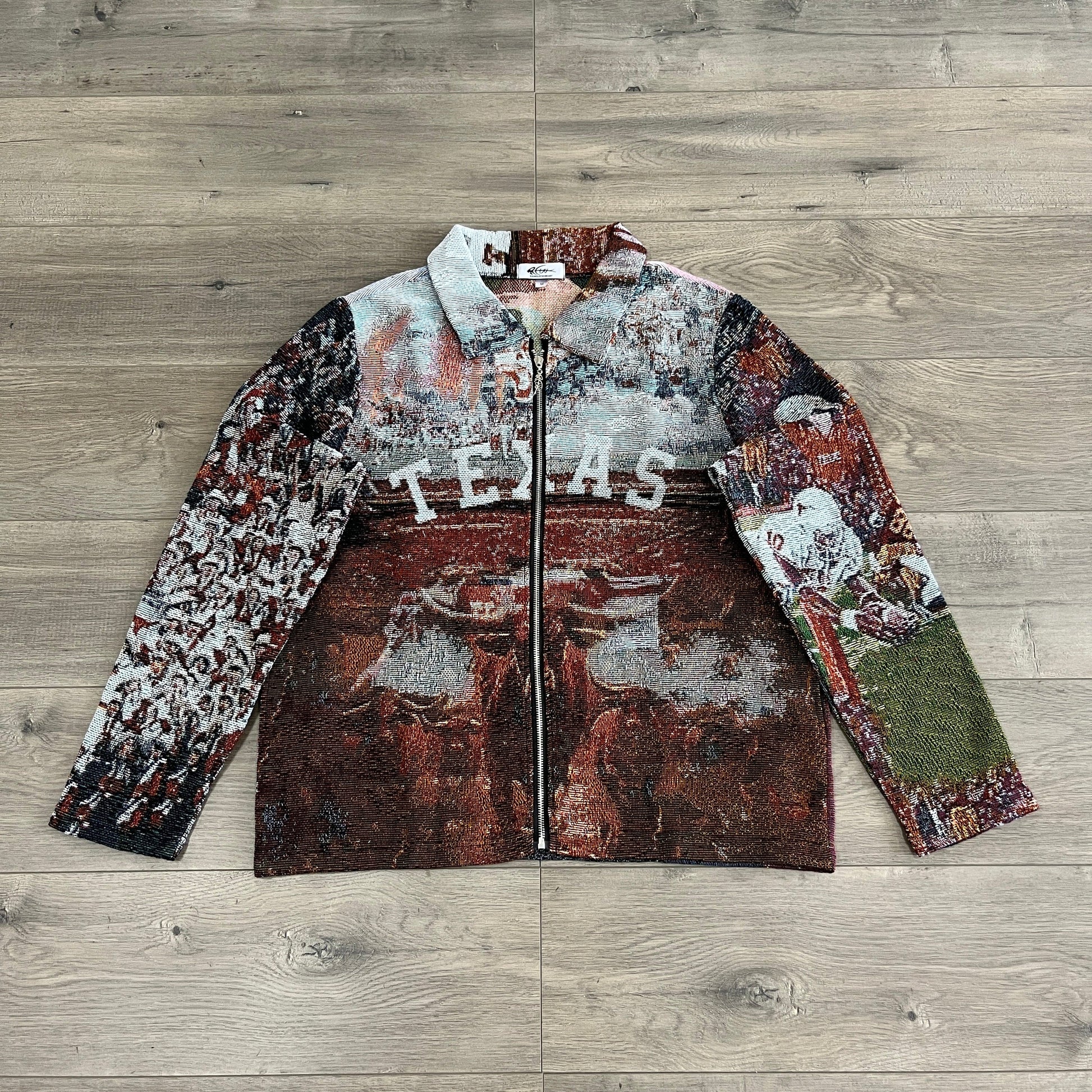 RDMCLOTHINGART tapestry hoodie TEXAS TAPESTRY JACKET