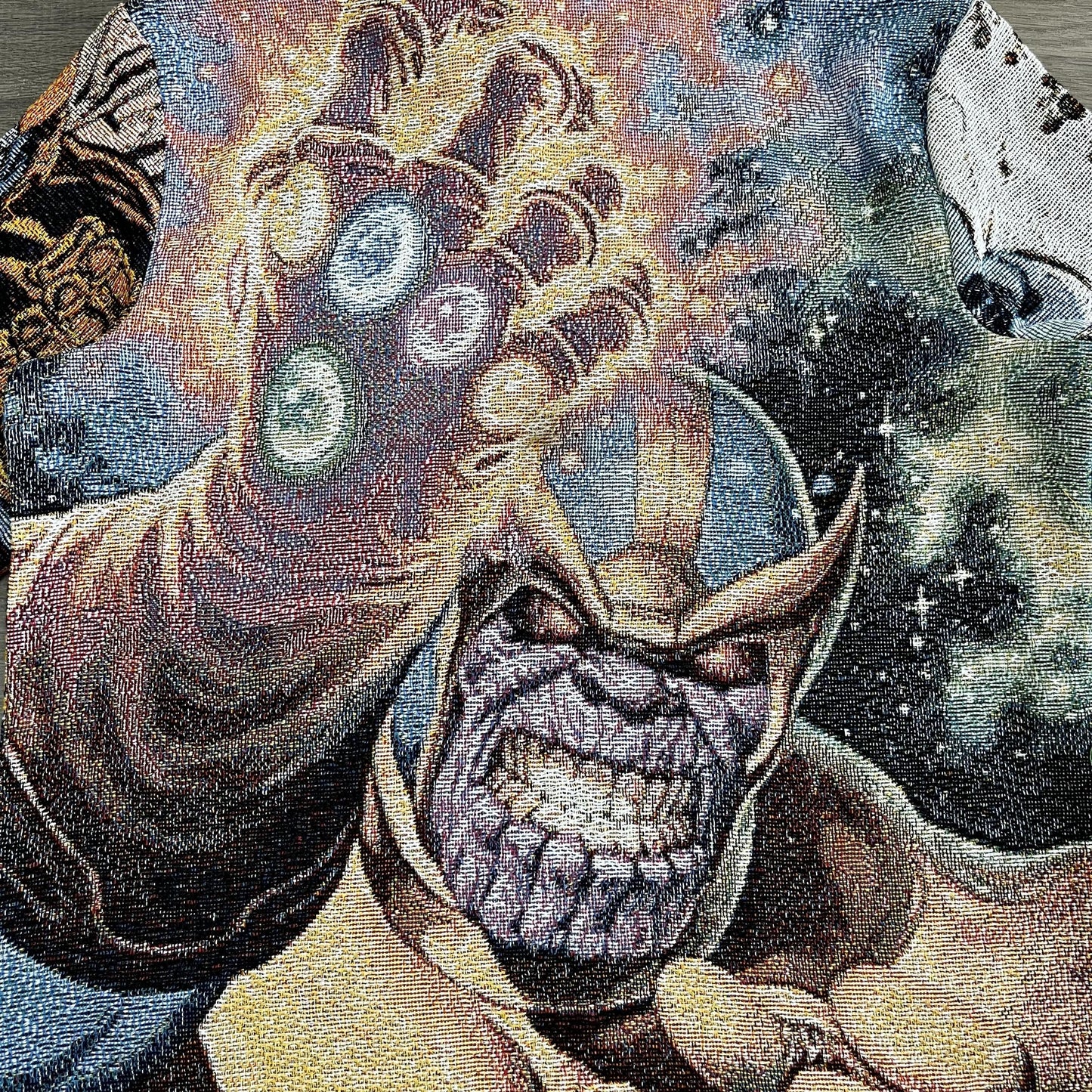 THANOS TAPESTRY HOODIE - RDMCLOTHINGART