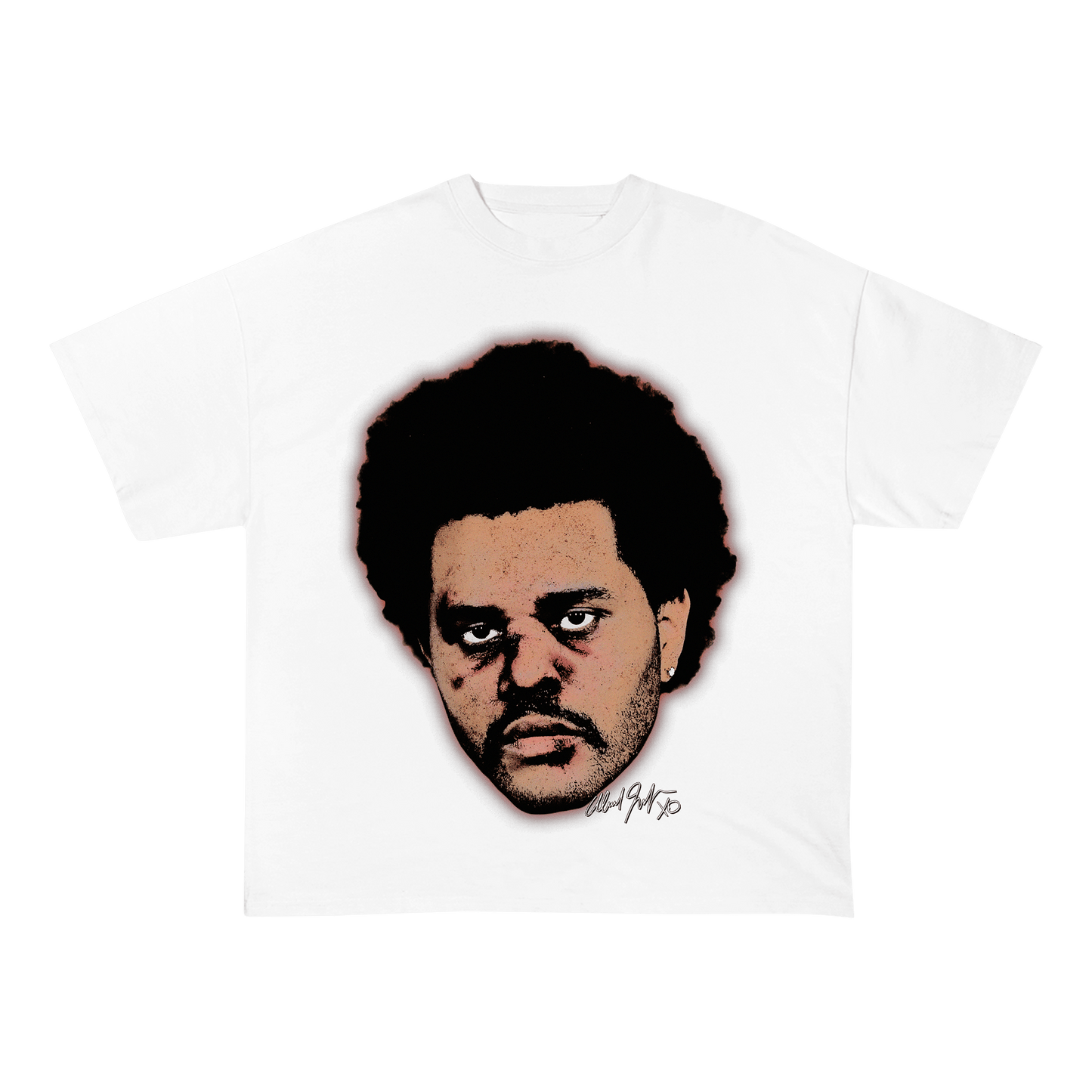 THEWEEKND HEAVY WEIGHT COTTON TEE-8043 - RDMCLOTHINGART