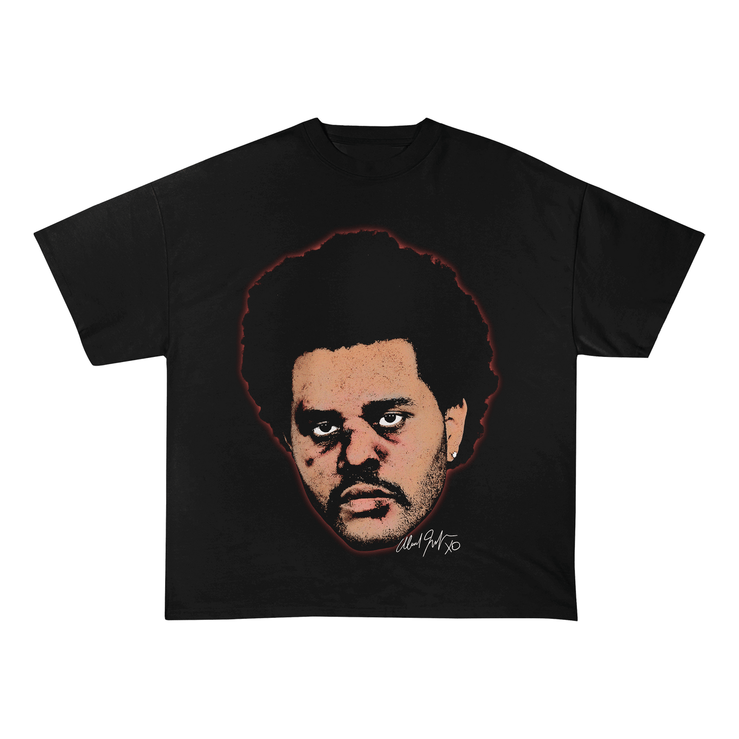 THEWEEKND HEAVY WEIGHT COTTON TEE-8043 - RDMCLOTHINGART