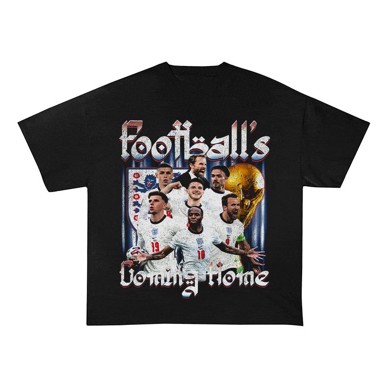 RDMCLOTHINGART tapestry hoodie THREE LIONS HEAVY WEIGHT COTTON TEE-8984