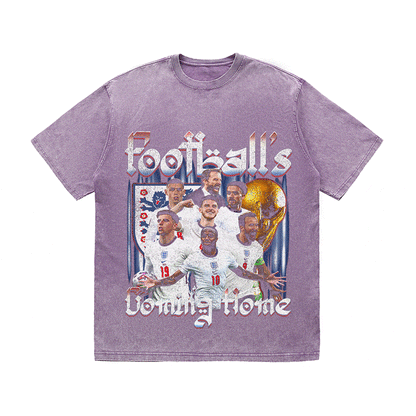 RDMCLOTHINGART tapestry hoodie THREE LIONS HEAVY WEIGHT COTTON TEE-8984