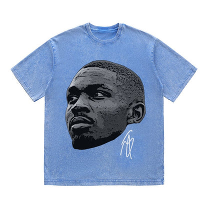 RDMCLOTHINGART tapestry hoodie THURAM HEAVY COTTON TEES-9657