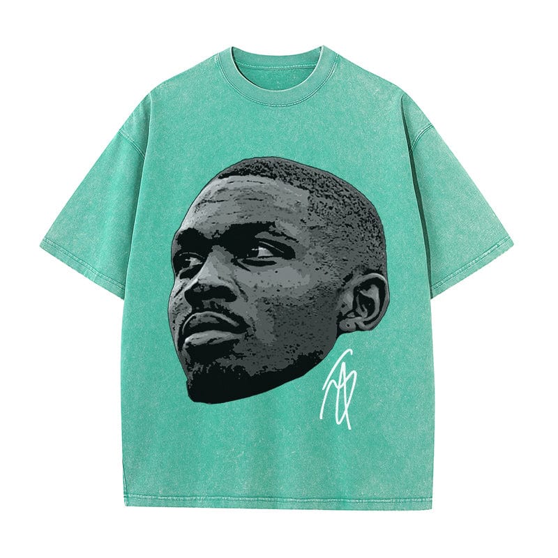 RDMCLOTHINGART tapestry hoodie THURAM HEAVY COTTON TEES-9657