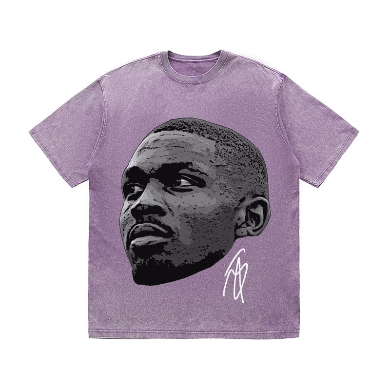 RDMCLOTHINGART tapestry hoodie THURAM HEAVY COTTON TEES-9657