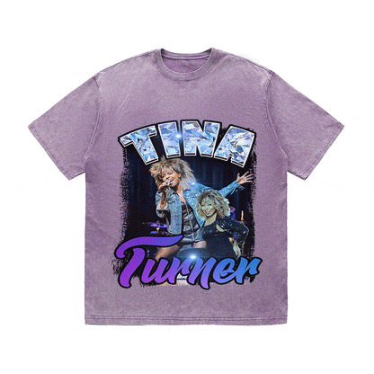 RDMCLOTHINGART tapestry hoodie TINA TURNER HEAVY WEIGHT COTTON TEE-9139