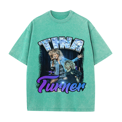 RDMCLOTHINGART tapestry hoodie TINA TURNER HEAVY WEIGHT COTTON TEE-9139