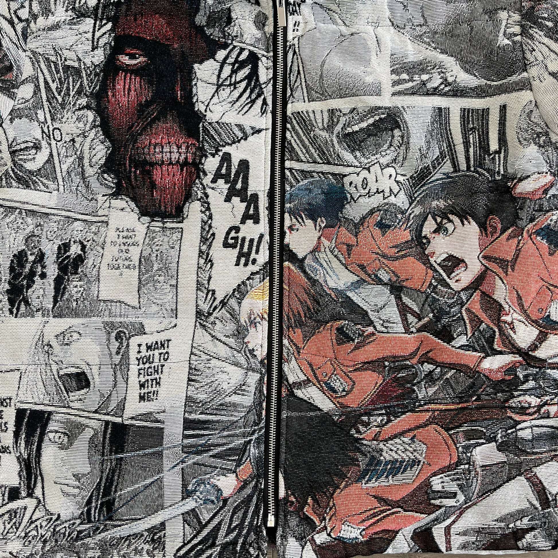 TITAN TAPESTRY COAT - RDMCLOTHINGART