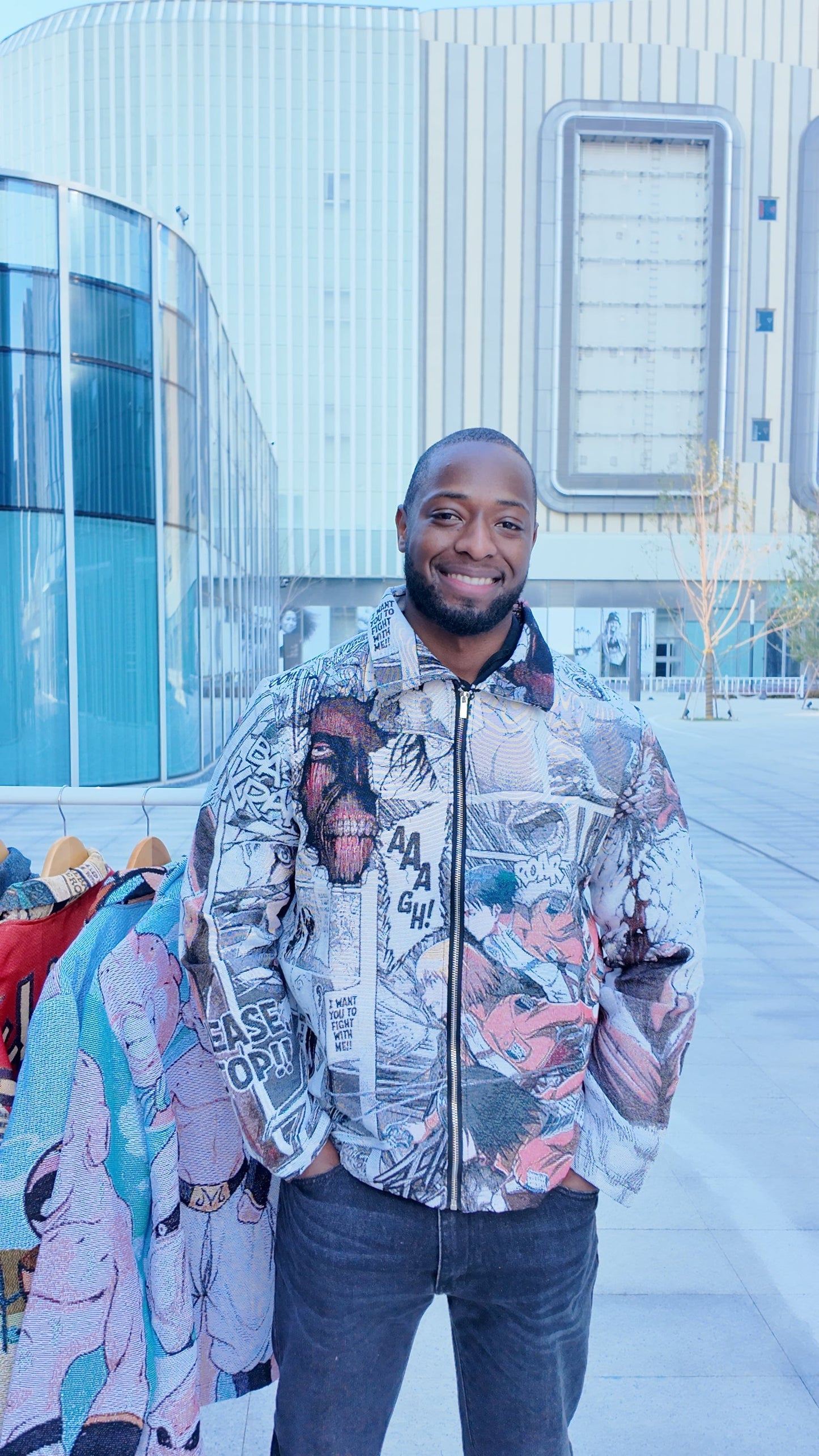 TITAN TAPESTRY JACKET - RDMCLOTHINGART