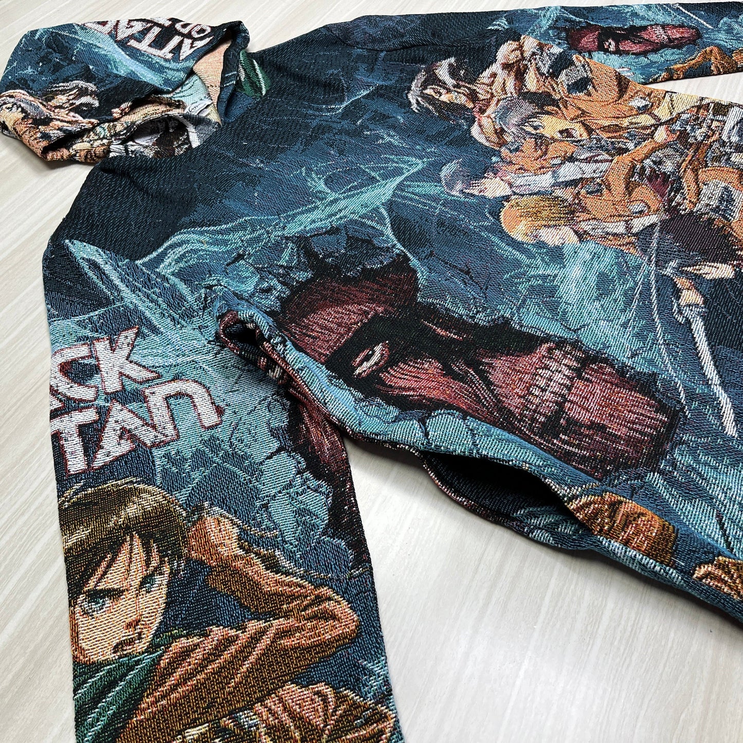TITAN V2 TAPESTRY HOODIE - RDMCLOTHINGART