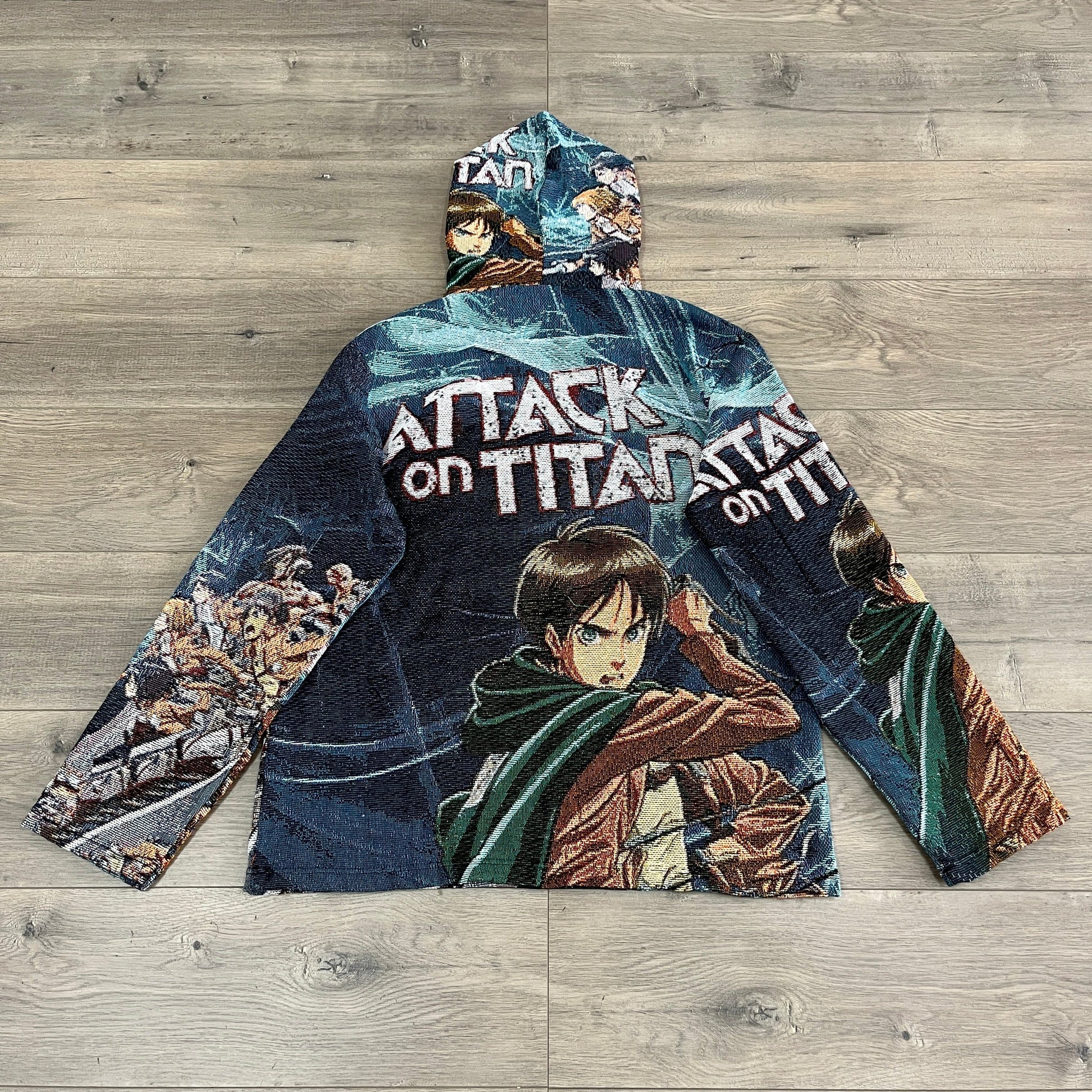 TITAN V2 TAPESTRY HOODIE - RDMCLOTHINGART