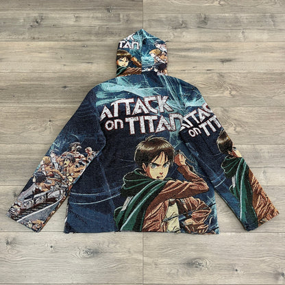 TITAN V2 TAPESTRY HOODIE - RDMCLOTHINGART