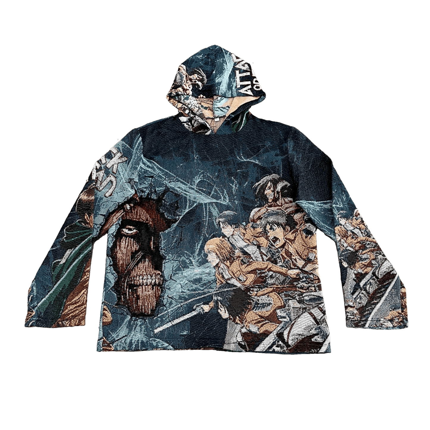 TITAN V2 TAPESTRY HOODIE - RDMCLOTHINGART