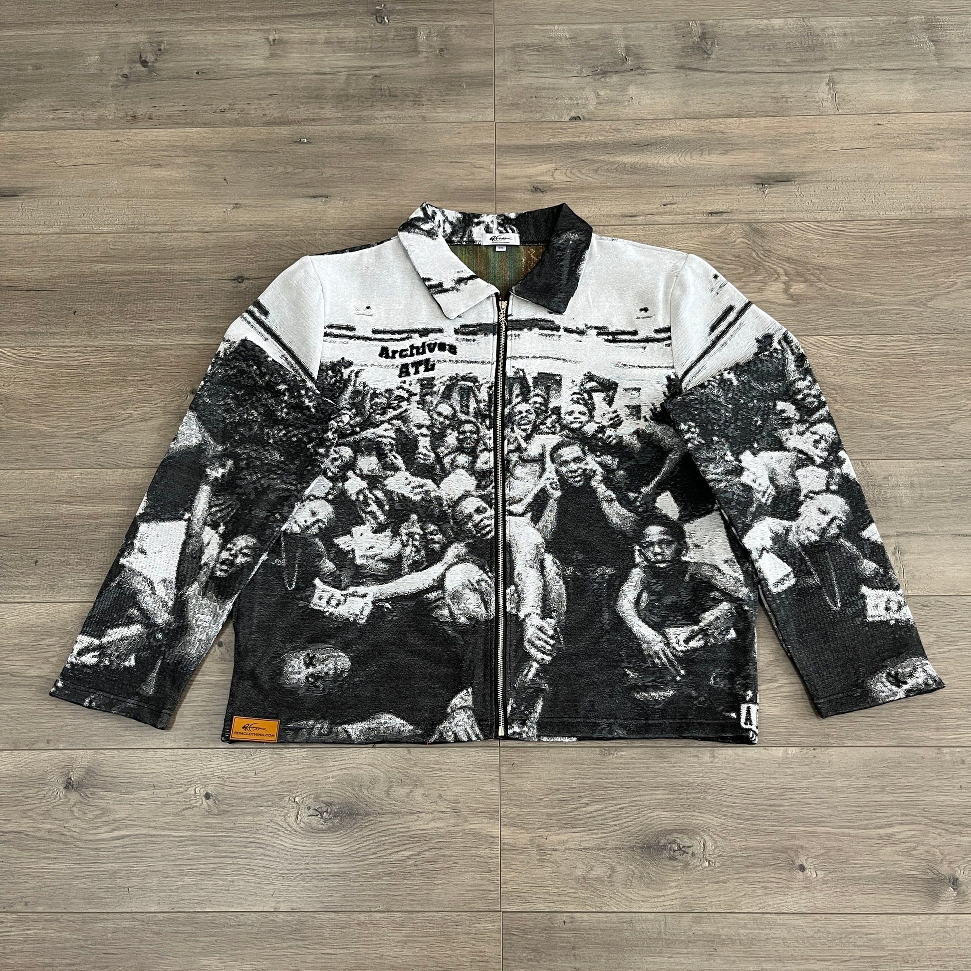 RDMCLOTHINGART tapestry hoodie TO PIMP A BUTTERFLY TAPESTRY JACKET