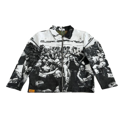 RDMCLOTHINGART tapestry hoodie TO PIMP A BUTTERFLY TAPESTRY JACKET