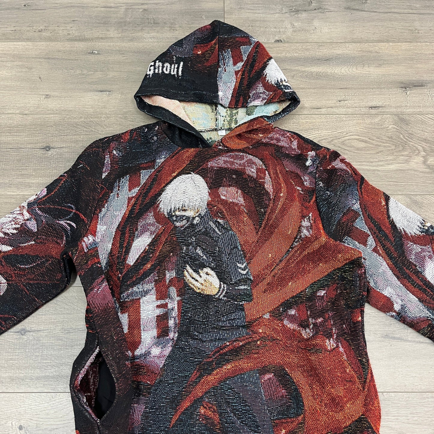 TOKYO GHOUL TAPESTRY HOODIE - RDMCLOTHINGART