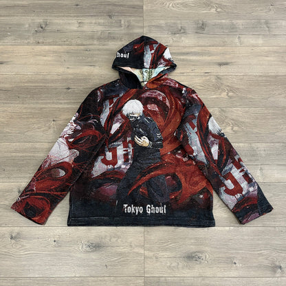 TOKYO GHOUL TAPESTRY HOODIE - RDMCLOTHINGART