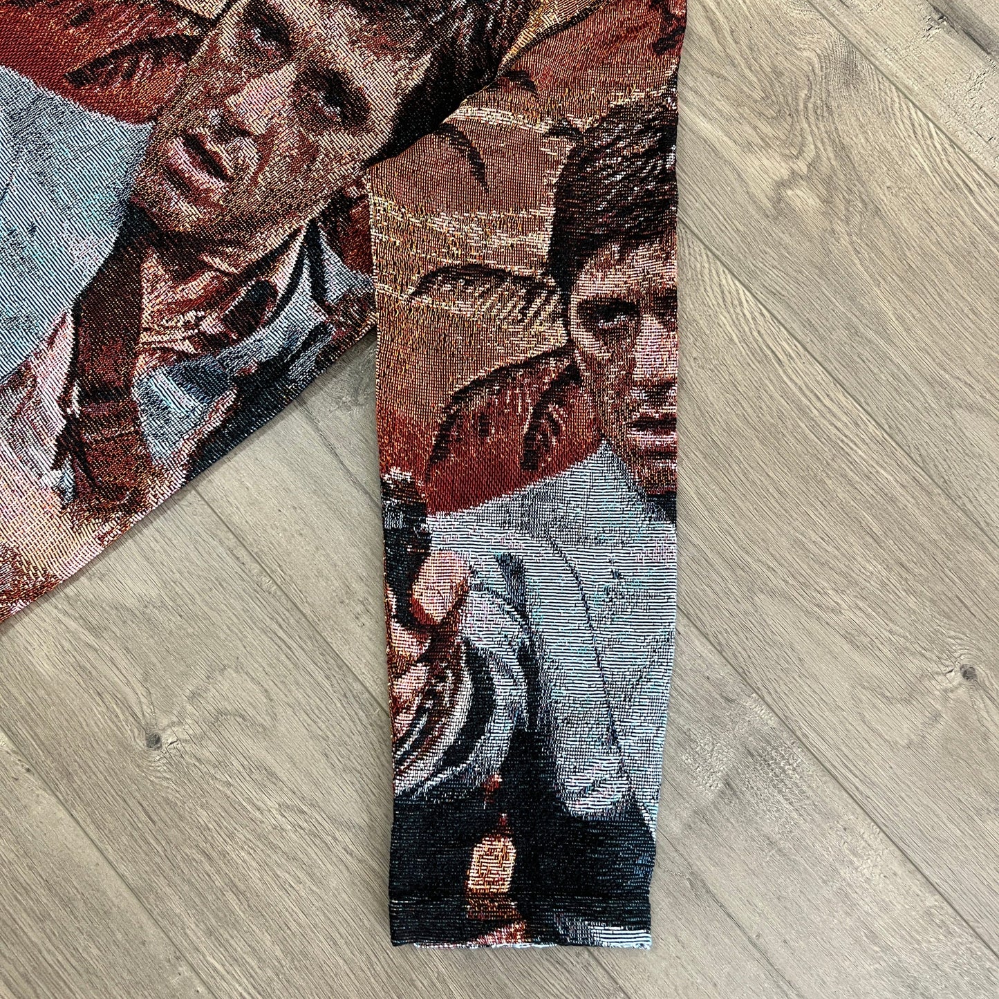 TONY MONTANA TAPESTRY HOODIE - RDMCLOTHINGART