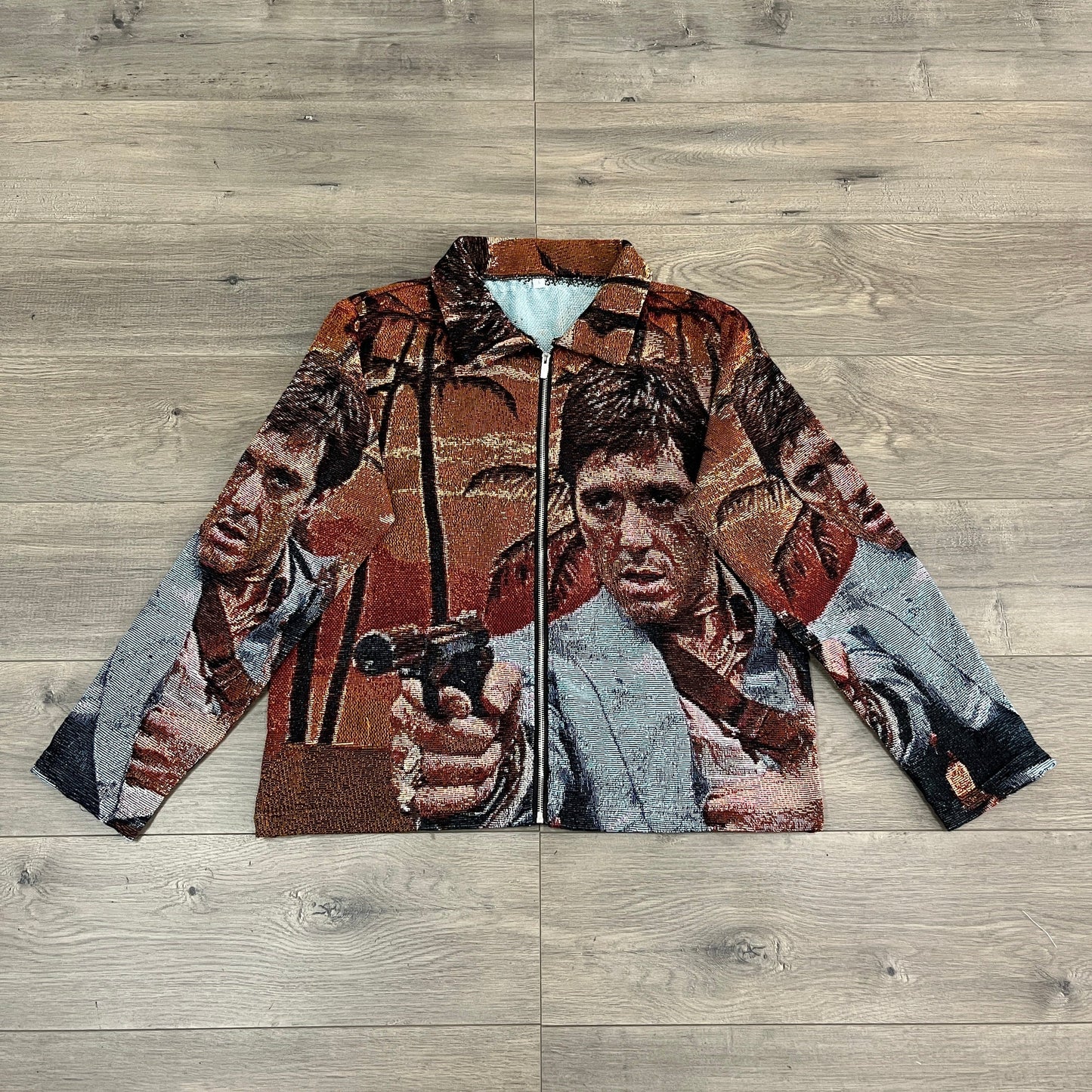 TONY MONTANA TAPESTRY JACKET - RDMCLOTHINGART