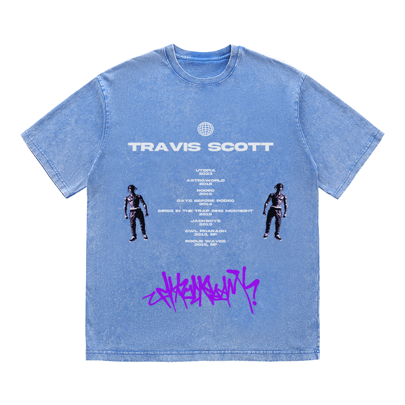 RDMCLOTHINGART tapestry hoodie TRAVIS SCOTT HEAVY WEIGHT COTTON TEE-8893