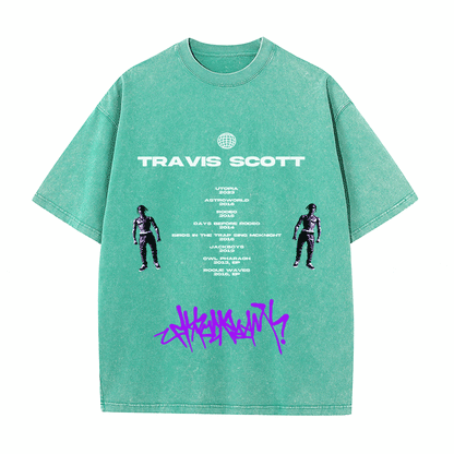 RDMCLOTHINGART tapestry hoodie TRAVIS SCOTT HEAVY WEIGHT COTTON TEE-8893