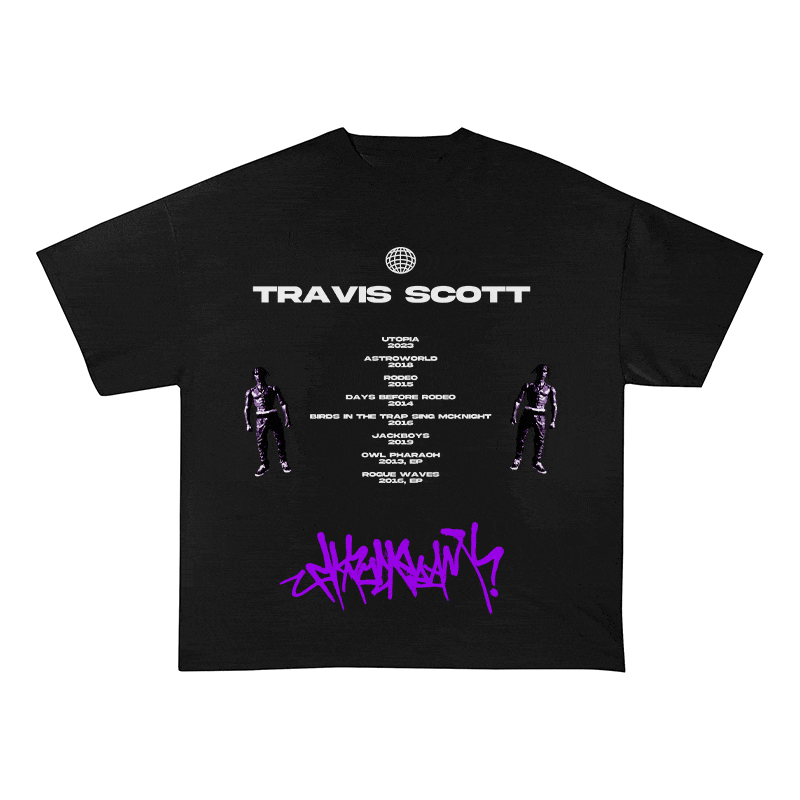 RDMCLOTHINGART tapestry hoodie TRAVIS SCOTT HEAVY WEIGHT COTTON TEE-8893